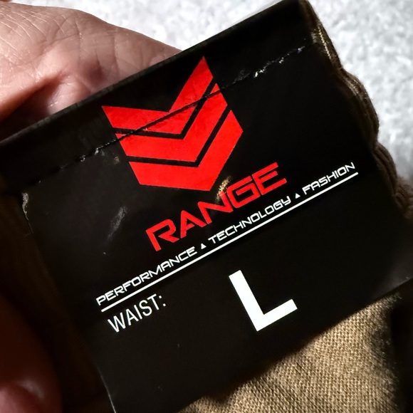 Range Tan Cargo Jogger Pants - Picture 3 of 6